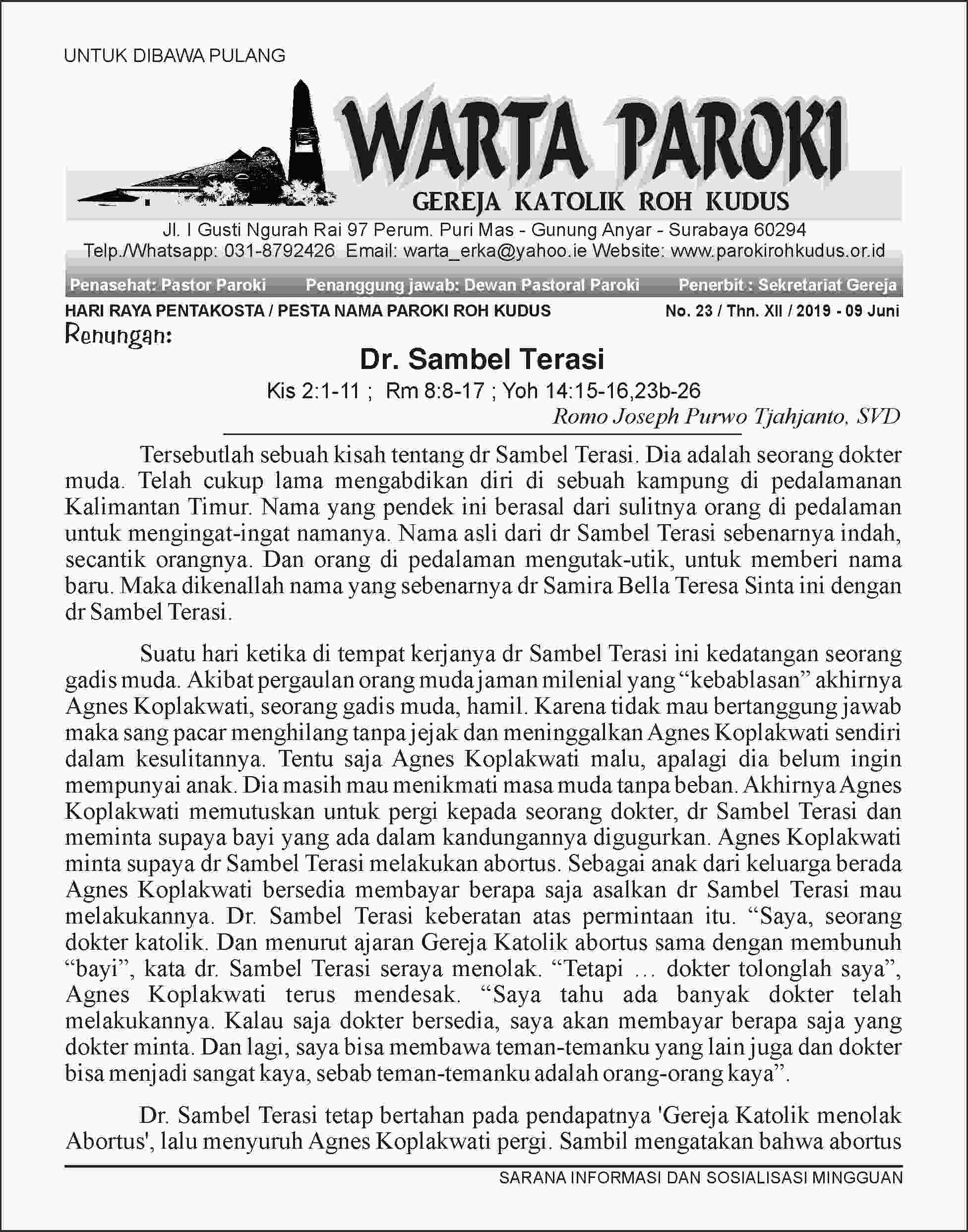 Paroki Roh Kudus